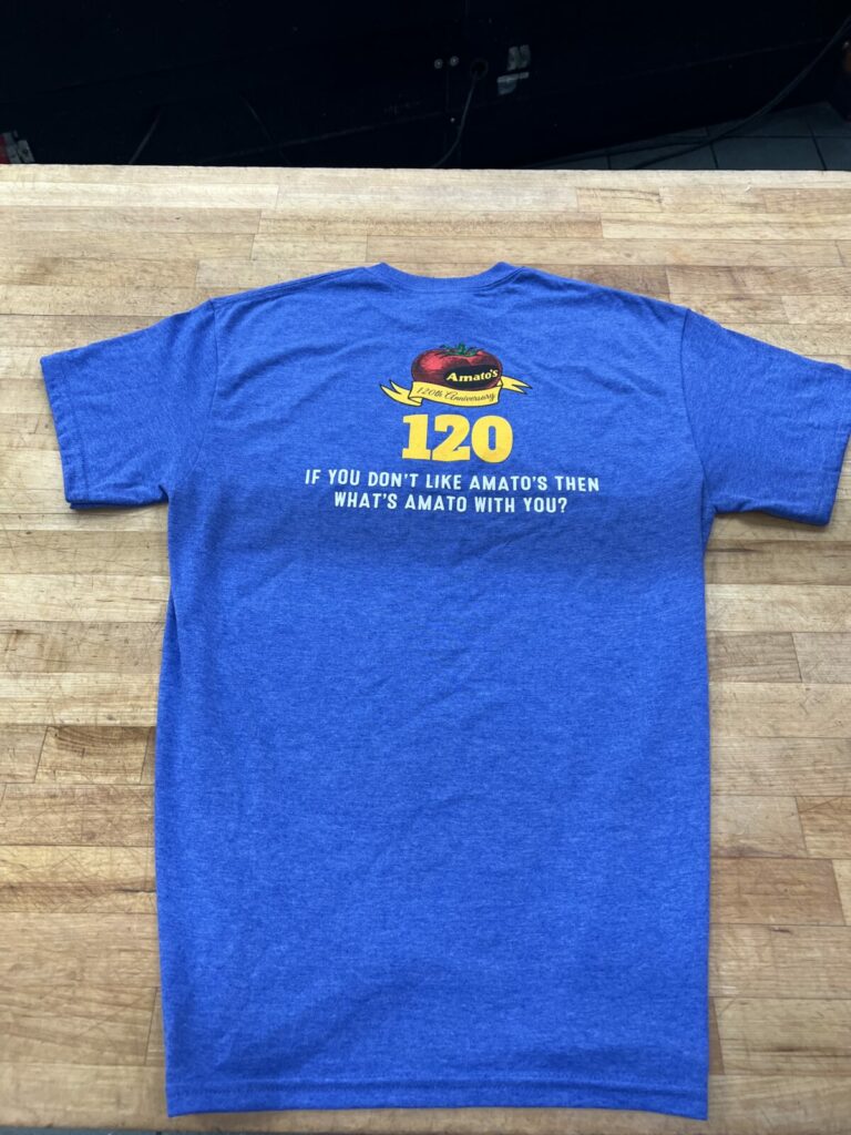 Amato's 120 back